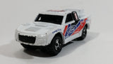 1998 Hot Wheels Bad Mudder Ford Racing Truck White Die Cast Toy Car Vehicle