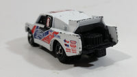 1998 Hot Wheels Bad Mudder Ford Racing Truck White Die Cast Toy Car Vehicle