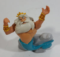 Rare Disney The Little Mermaid King Triton Plastic Toy Figure