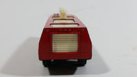 Vintage 1980s Corgi Juniors Chubb Fire Truck Airport Rescue 6 Red Die Cast Toy Car Firefighting Vehicle