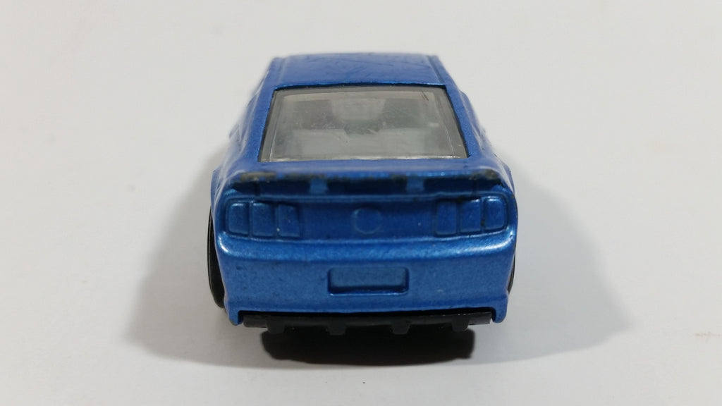 2009 Hot Wheels Mustang 45th Custom '07 Ford Mustang Blue Die Cast Toy ...