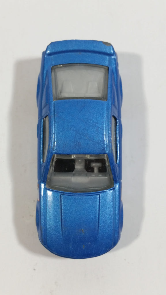 2009 Hot Wheels Mustang 45th Custom '07 Ford Mustang Blue Die Cast Toy ...