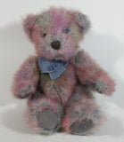 RUSS Berries "Mayberry" Pink Blue Grey Mixed Colored Teddy Bear Toy Stuffed Animal - Treasure Valley Antiques & Collectibles