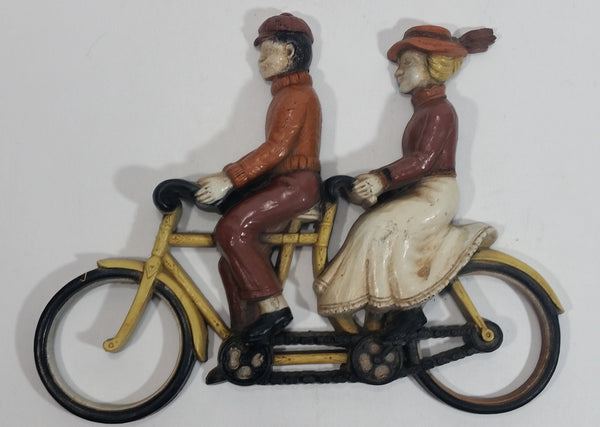 Vintage 1975 Homco Bicycle Built For Two Early Transportation Wall Decor No. 7357 Made in USA