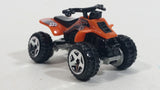 2006 Hot Wheels Wish List Suzuki Quadracer Orange Die Cast ATV Toy Car Vehicle