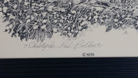 Rare Vintage 1979 Christopher Paul Bollen "Lemonade" Hand Drawn Art Print