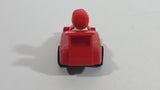 1988 McDonald's Turbo Macs Ronald McDonald Red Toy Pull Back Friction Motorized Plastic Toy Car Vehicle - Happy Meals