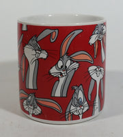 1994 Applause Warner Bros Looney Tunes Bugs Bunny Rabbit Hare Cartoon Character Red Coffee Mug Cup Animated TV Show Collectible