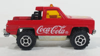 1996 Majorette Coca-Cola Coke Soda Pop Depanneuse No. 228 Truck Red Die Cast Toy Car Vehicle
