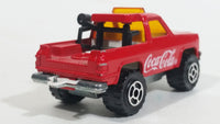 1996 Majorette Coca-Cola Coke Soda Pop Depanneuse No. 228 Truck Red Die Cast Toy Car Vehicle