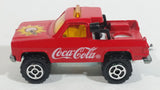 1996 Majorette Coca-Cola Coke Soda Pop Depanneuse No. 228 Truck Red Die Cast Toy Car Vehicle