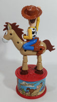 1999 Disney Pixar Toy Story 2 Woody Character Plastic Candy Dispenser Toy Animated Movie Film Collectible - McDonald's Happy Meals