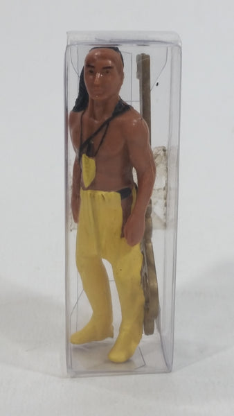 Rare 1995 Little Bear Indian In The Cupboard Movie Film Character Toy Figure with Key In Original Package