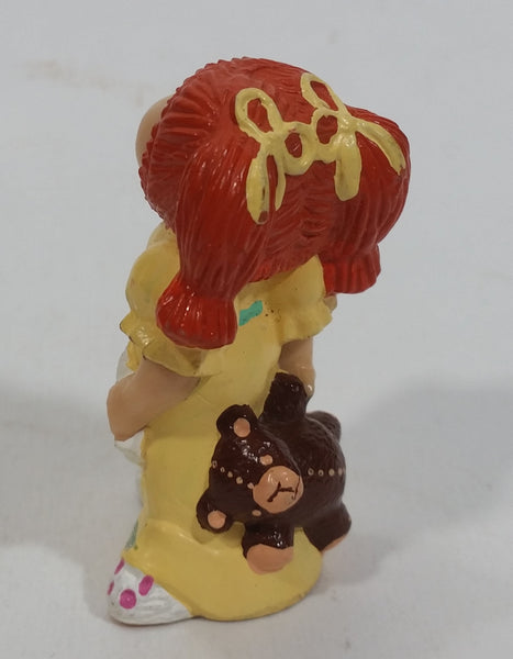 cabbage patch doll red hair yellow dress Vintage 1983 Cabbage Patch Doll Yellow Dress