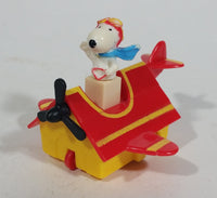 Vintage 1989 Peanuts Gang Pop Mobiles United Features Syndicate Snoopy Flying Ace Doghouse Plastic Toy McDonald's Happy Meals