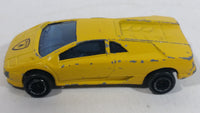 Majorette Lamborghini Diablo Yellow No. 219 1/58 Scale Die Cast Toy Dream Car Vehicle