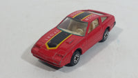 Vintage Yatming Nissan 300Zx Red No. 1027 Die Cast Toy Car Vehicle Made in China