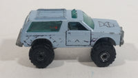 1995 Hot Wheels Blazer 4x4 Light Blue Grey Die Cast Toy Car Vehicle with Opening Doors