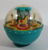 Vintage Fisher Price Roly Poly Chime Ball Carousel Sound Noise Maker Ball