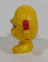 Vintage 1981 Arby's Restaurants Mr. Men Little Miss Sunshine Toy PVC Figure By Roger Hargreaves