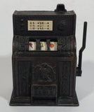 Vintage Miniature Slot Machine with Working Lever Metal Pencil Sharpener Doll House Furniture Size