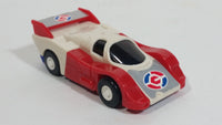 Vintage 1985 Tomy Japan Gobot Commandrons Motron Red Blue White Transformer Car Toy Vehicle - McDonald's Happy Meals