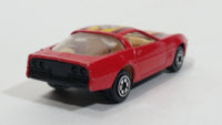 Yatming Chevrolet Corvette 'Vice' 38 Red No. 1038 Die Cast Toy Car Vehicle