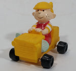 1996 Dennis The Menace Movie Film Character Yellow Plastic Toy Car Vehicle - Dairy Queen D.Q. Kid's Meal