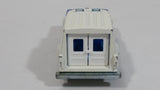 Vintage Majorette Ambulance No. 269 White 1/64 Scale Die Cast Toy Car Vehicle with Opening Rear Doors