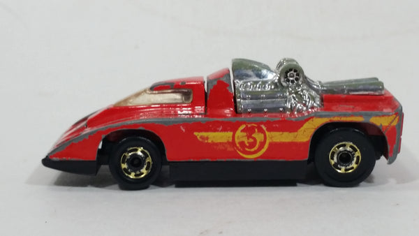 1983 Hot Wheels Cannonade Red Die Cast Toy Race Car Vehicle with Opening Canopy - Hong Kong - Treasure Valley Antiques & Collectibles