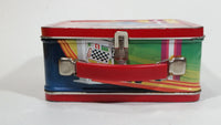 1997 Hot Wheels Hallmark Small Metal Lunch Box Car Carrying Case Numbered 6E/3542