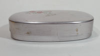 Japanese Yakyu Brand Aluminum Works Container with Pink Floral Pattern Container