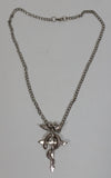 Full Metal Alchemist Snake on Cross Jewelry Pendant on 20" Chain Necklace