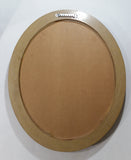 Vintage 1986 Adolph Coors Company George Killian's Irish Red Ale Oval Shaped Wooden Framed Pub Lounge Bar Mirror Advertisement