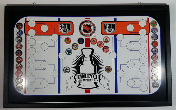 NHL Magnetic Standings Board