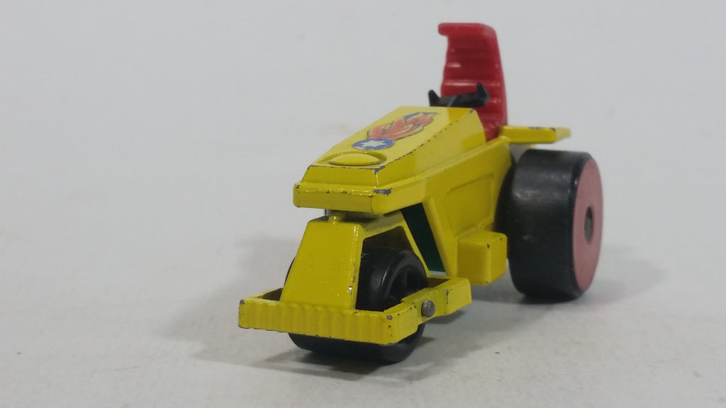 Vintage 1973 Lesney Matchbox Superfast Rod Roller No. 21 Yellow Die Ca ...