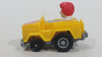 1985 McDonald's Happy Meal Fast Macs Ronald McDonald Character Pink Pull Back Toy Car Vehicle - Treasure Valley Antiques & Collectibles