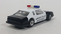 Maisto Airport Police Department Cruiser Buick Lasabre Stock White Black Die Cast Toy Car Cop Vehicle