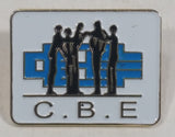 Calgary Board of Education Blue and White Enamel Metal Pin