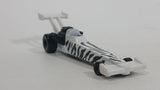 1993 Hot Wheels Dragster Funny Car White Black Die Cast Toy Race Car Vehicle McDonald's Happy Meal
