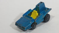 Vintage 1972 Lesney Matchbox Superfast Tyre Fryer Blue Die Cast Toy Car Vehicle - Missing Engine