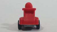 1988 McDonald's Turbo Macs Ronald McDonald Red Toy Pull Back Friction Motorized Plastic Toy Car Vehicle - Happy Meals