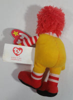 2009 Ty Beanie Baby Ronald McDonald Toy Character Stuffed Plush McDonald's Happy Meal Toy