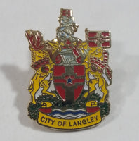 City of Langley (British Columbia, Canada) Enamel Metal Pin