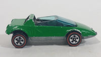 Vintage 1973 Hot Wheels Sand Witch Rare Enamel Dark Green Red Lines Die Cast Toy Car Vehicle Opening Rear Engine Cover - 1969 Hong Kong