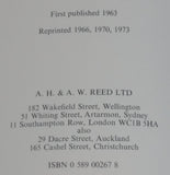 1963 The Maori In Colour Hard Cover Book - Reed - 1973 Version