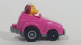 1985 McDonald's Happy Meal Fast Macs Birdie Character Pink Pull Back Toy Car Vehicle - Treasure Valley Antiques & Collectibles