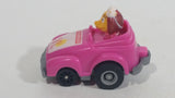 1985 McDonald's Happy Meal Fast Macs Birdie Character Pink Pull Back Toy Car Vehicle - Treasure Valley Antiques & Collectibles