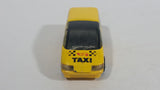 1995 Hot Wheels Chevy 'Lumina Minivan' Yellow Taxi Plastic Body Die Cast Toy Car Van Vehicle