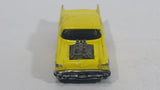 Very Rare 1999 Hot Wheels Arco Hauler '57 Chevy Exposed Engine Limited Edition Yellow Die Cast Toy Car Hot Rod Vehicle